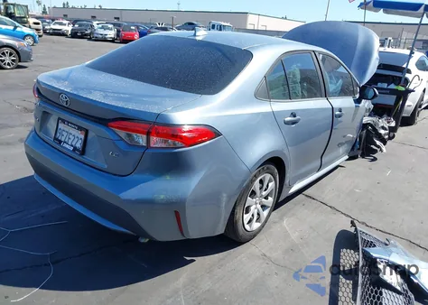 2020 Toyota Corolla Le z USA, uszkodzony, nr VIN 5YFEPRAEXLP116879